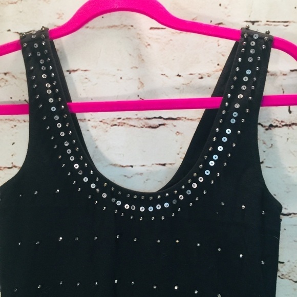 Armani exchange black cocktail dress with Beating - Picture 2 of 7